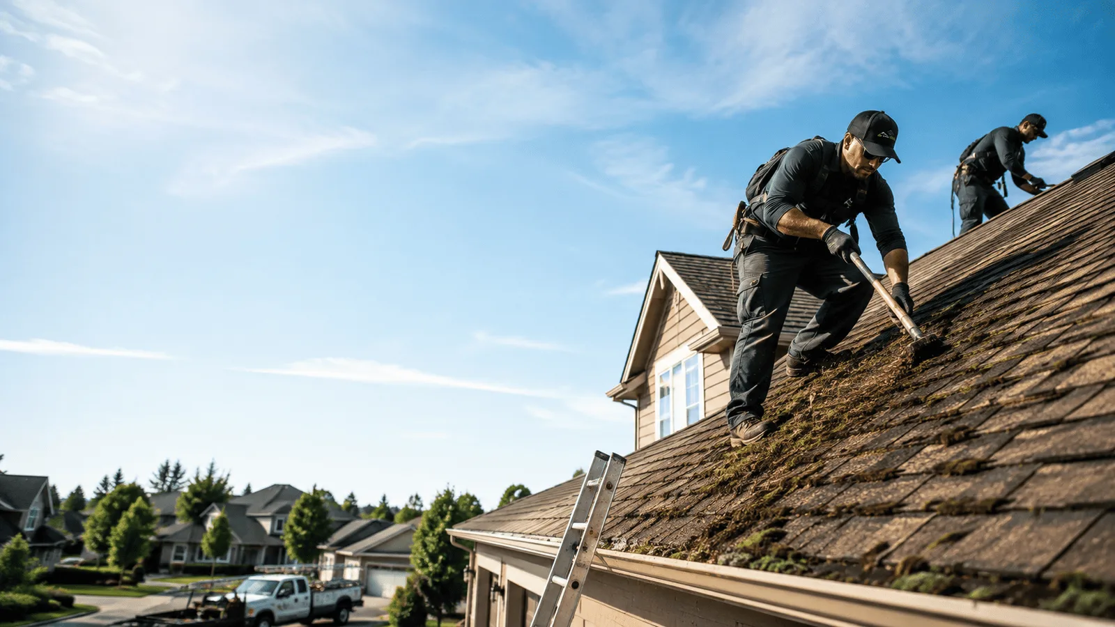 Roof Moss Removal in Franklin, TX near me